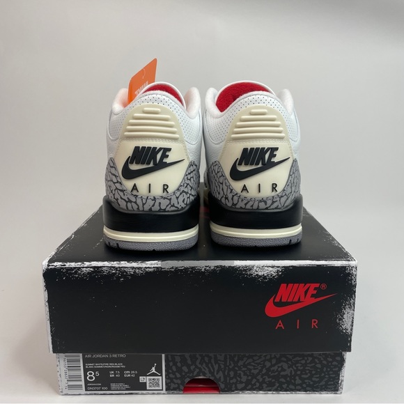 Nike Air Jordan 3 Retro Reimagined “White Cement” 2023 - Picture 4 of 4